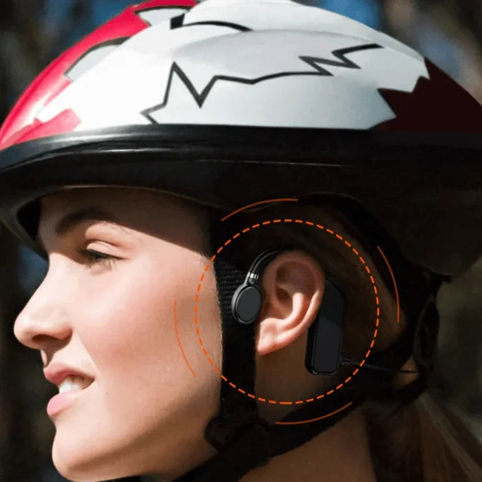 Bluetooth слушалки с костна проводимост（ Комфорт, чистота на звука A+++）