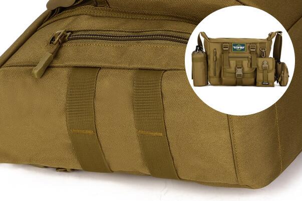 Водоустойчива тактическа военна чанта с няколко джоба
